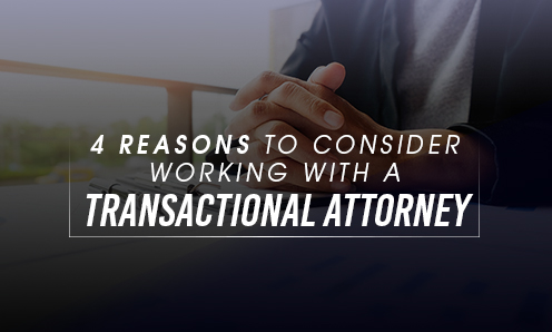 4 Reasons to Work with an Attorney poster