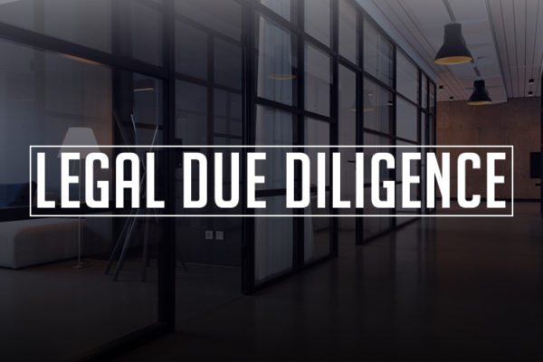 Legal Due Diligence banner in a large size