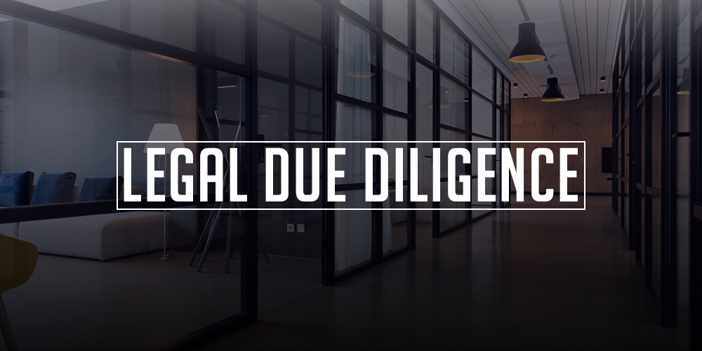 Legal Due Diligence banner in a large size