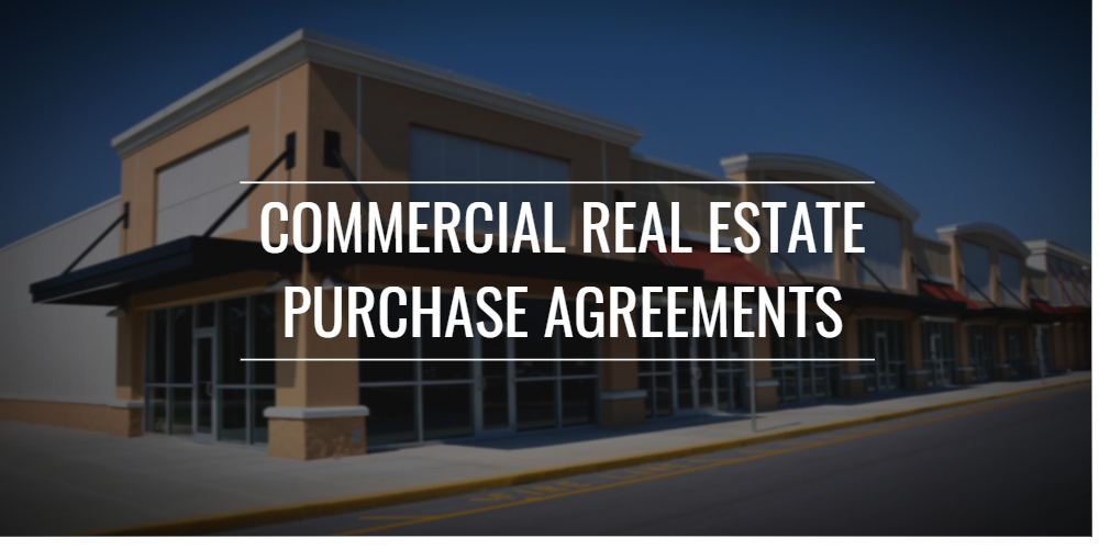 Commercial Real Estate Purchase Agreement banner